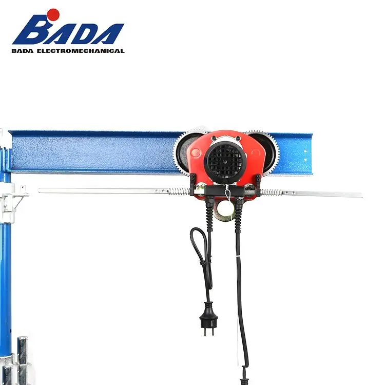 999kg 230v/50hz 200w 3m balance wheel electric trolley used in workshop mine dock