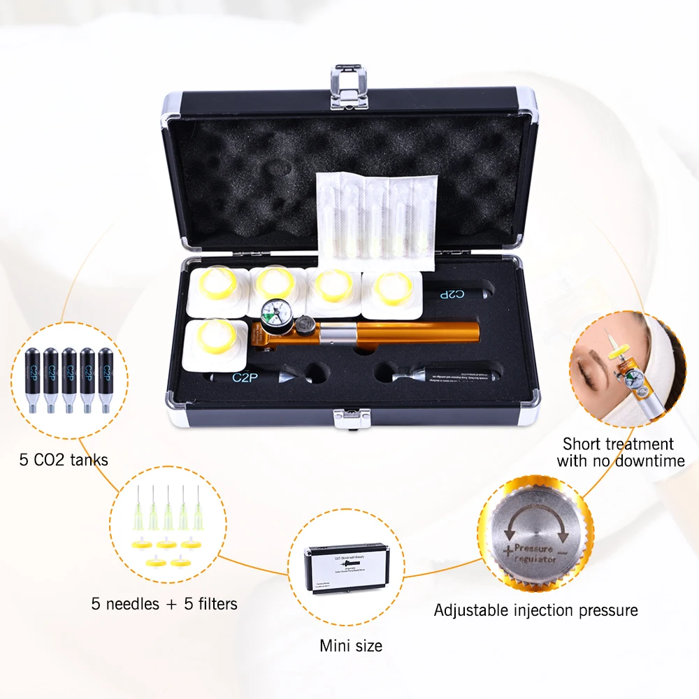 Professional beauty equipment Portable cdt co2 carboxytherapy machine
