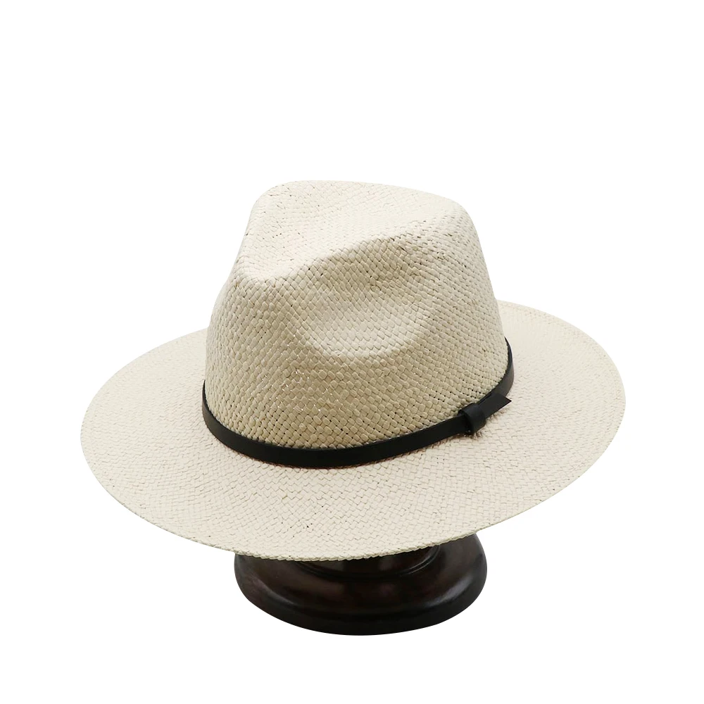 Summer Beach Straw Cowboy Hats Women Foldable Lady Adult Sun Protection Straw Cowboy Hat