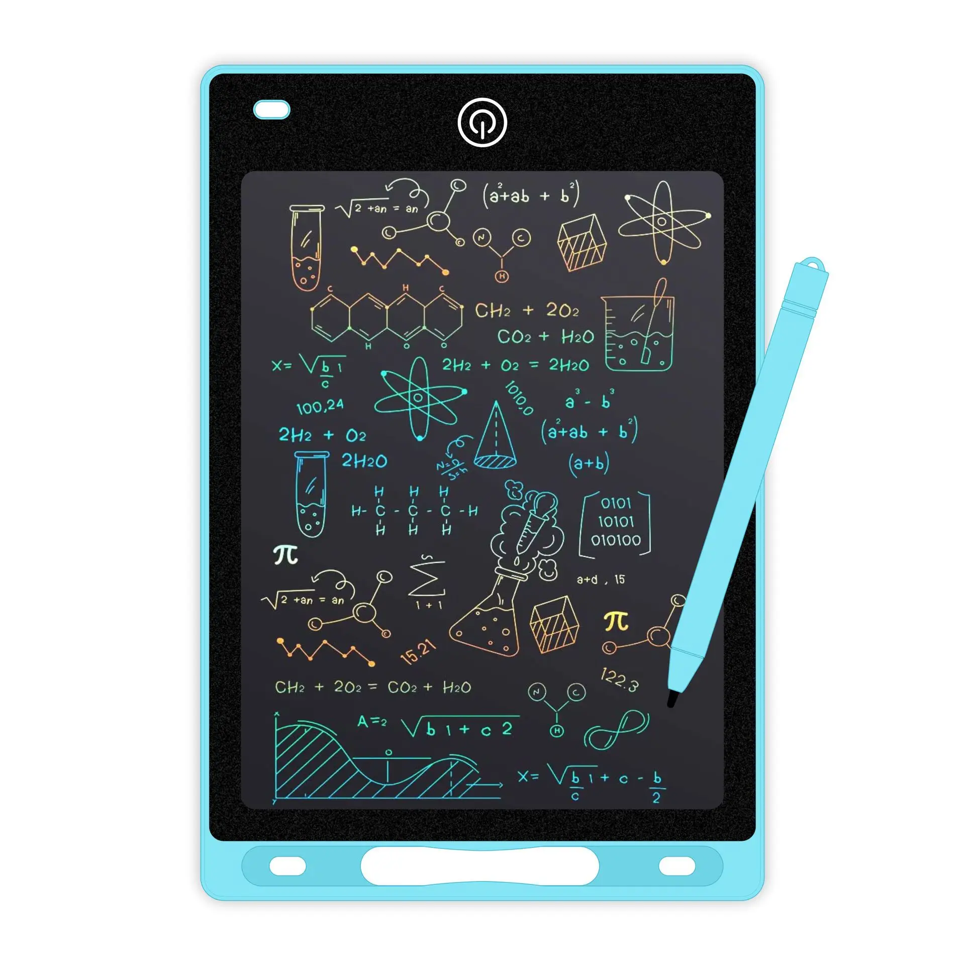 8.5 Inch  Writing Tablet Electronic Drawing Pad Educational Learning Gift 3-8 Year Old Girls Boys Style Memo Pads Painting