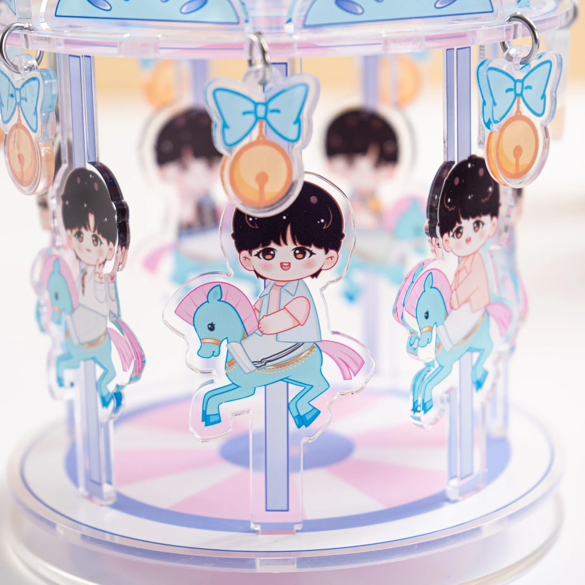 Custom Acrylic Standee China Factory Cheap Price Character Double Side Printed Clear Acrylic Stand Carousel plastic Standee