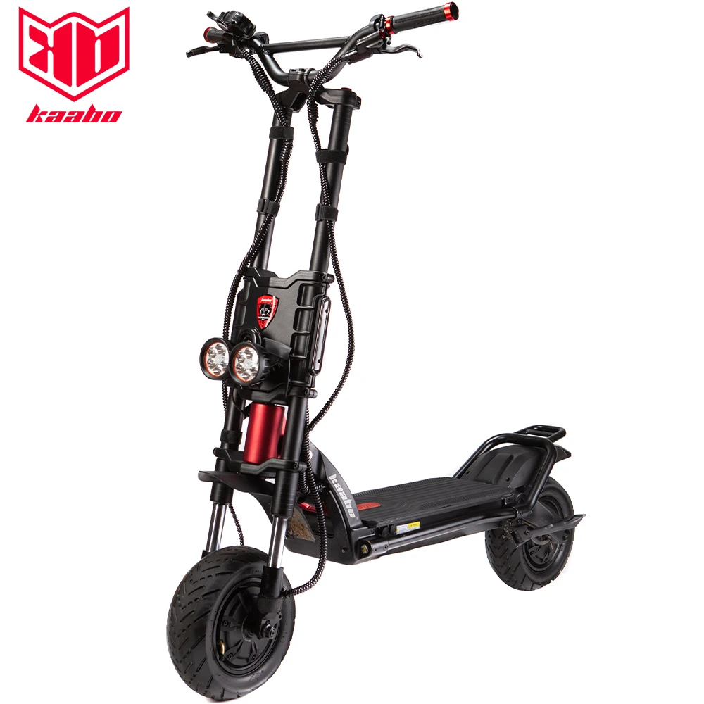 EU Stock Kaabo Wolf King GT Pro/ Pro+ 11inch 72V 35AH Top Speed 110km/h TFT LCD New Generation Monster SUV E-Scooter