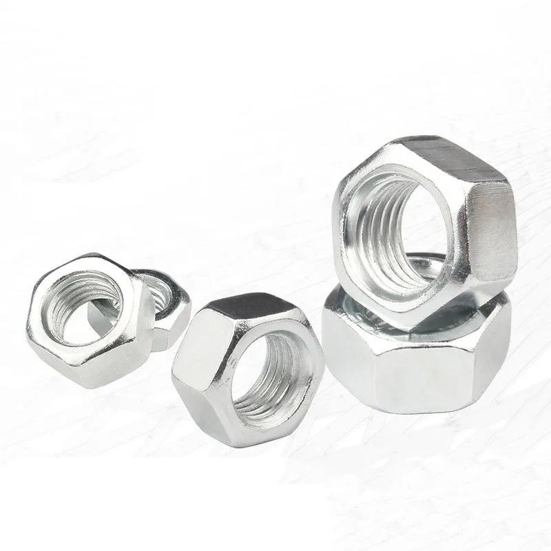 Customized A2 A4 m12 m16 m8 m64 m32  Hexagon Stainless Steel Nut