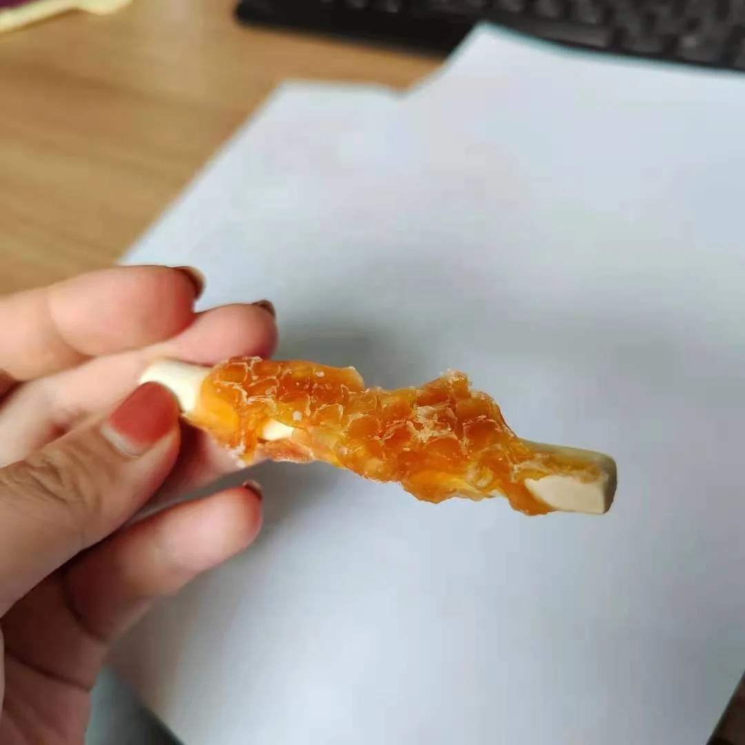 Dry dog food chicken wrap flour bar pet treats snack dog food