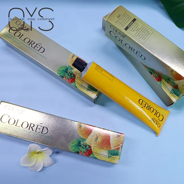 Qianyasi hair color dye colorant hair dye professional dark bigen hair dye color