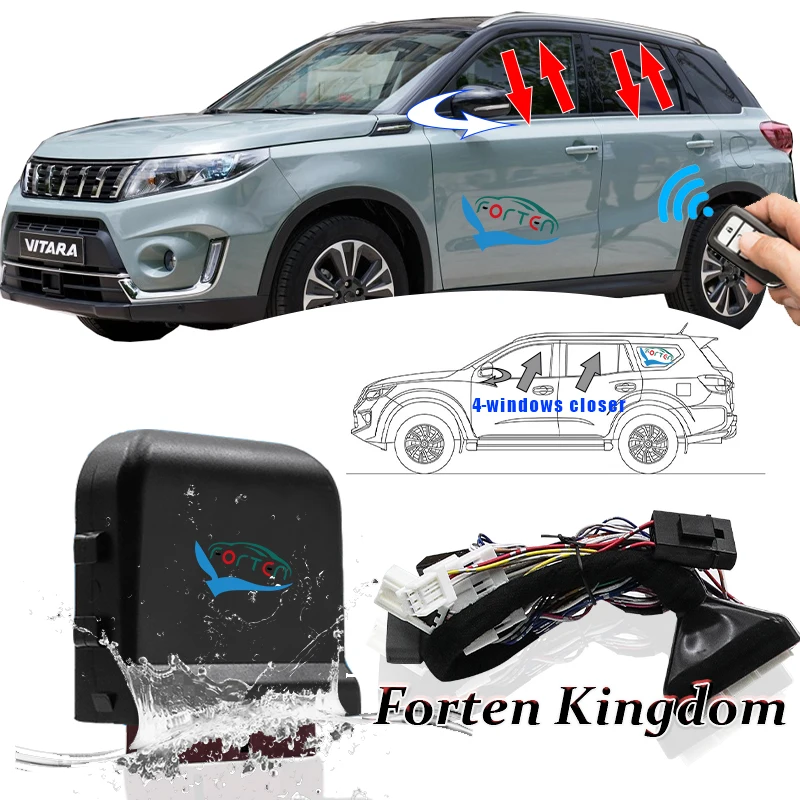 Car Automatic Window Close Kits Closer Module Automatic Folding Mirrors For SUZUKI Vitara 2016-2024 Automotive Electronic Parts