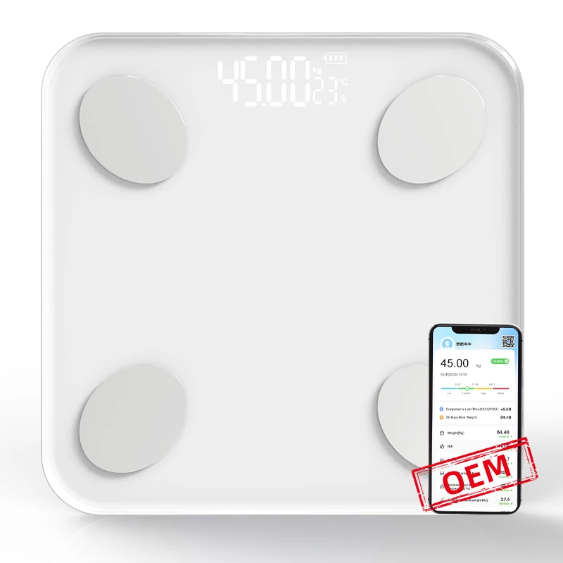 180 кг API Настройка приложения для измерения жировой массы тела светодиодные Умные Электронные весы подключения