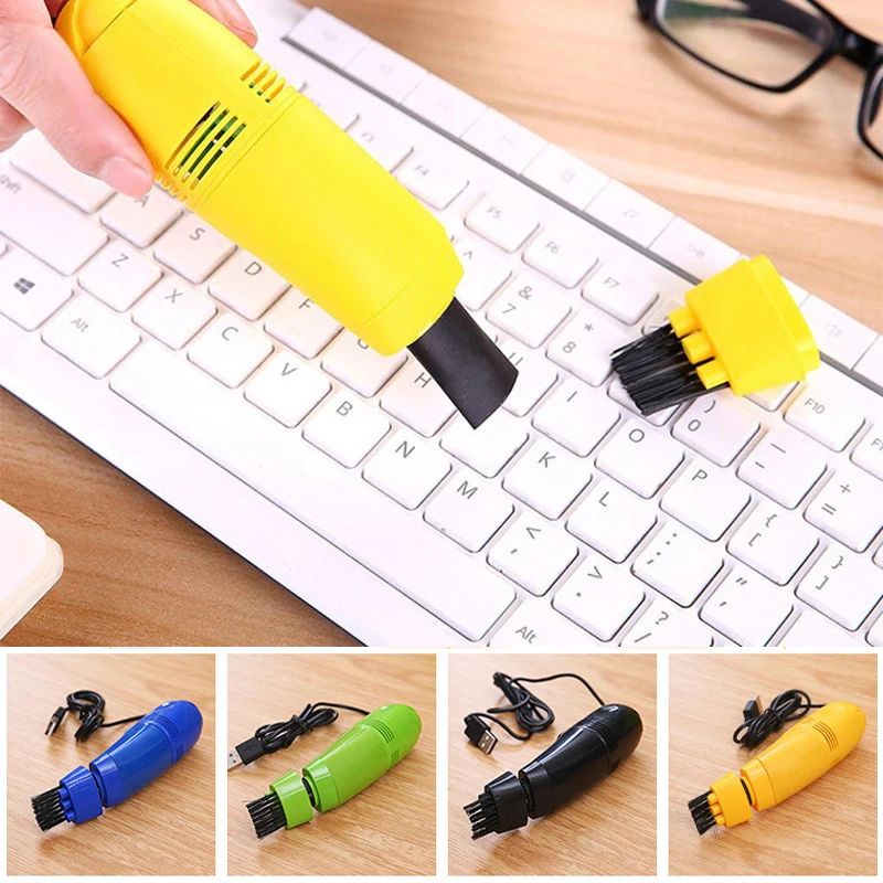 Полезный мини-компьютер пылесос с USB клавиатурой щетка для чистки ноутбука набор очистки от пыли бытовой