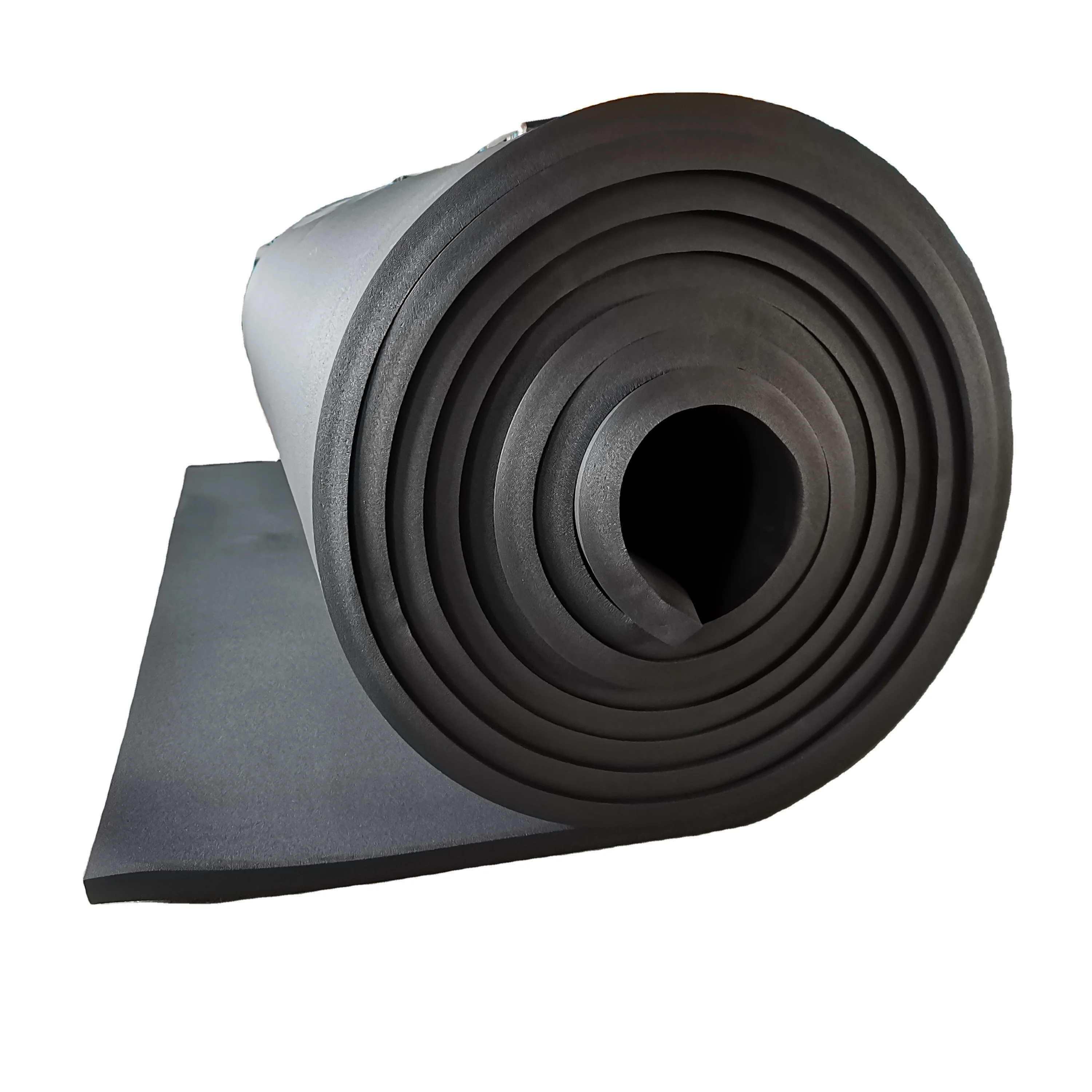 FIRSTFLEX 13mm black NBR foam sheet rubber foam insulation sheet for HVAC system