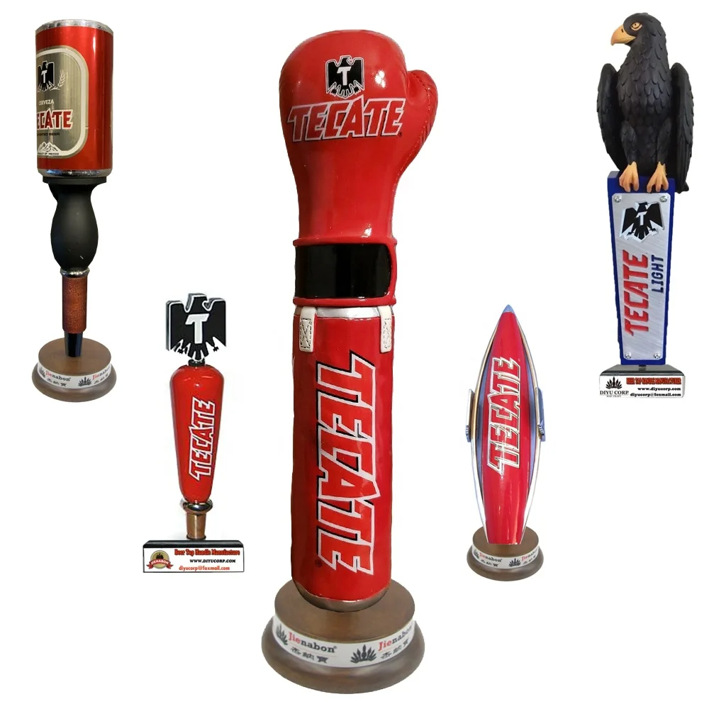 Draft Beer Keg System Bar Promotional Item Tecate Custom Beer Tap Handles