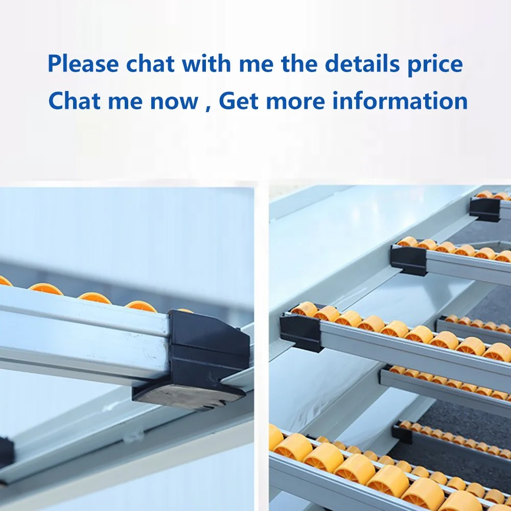 Factory Price Steel Warehouse Picking System Carton Flow Rack Flow Storage Shelves Gravity Pallet Racking