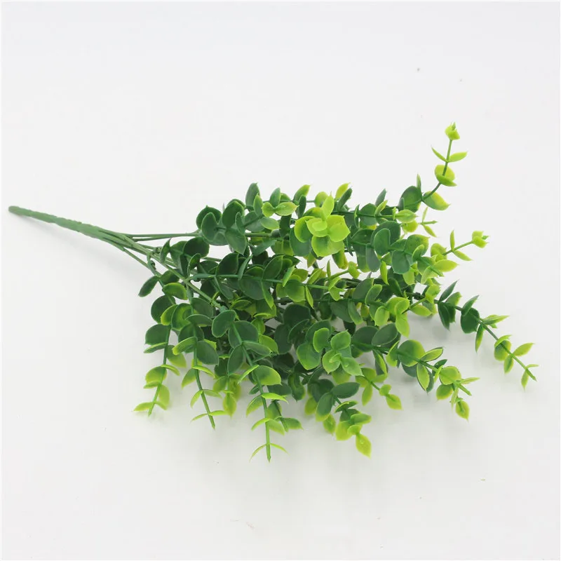 DREA Wedding Indoor Outdoor Home Decor Shrubs Bushes Persian Grass fake Plants Artificial eucalyptus Leaves