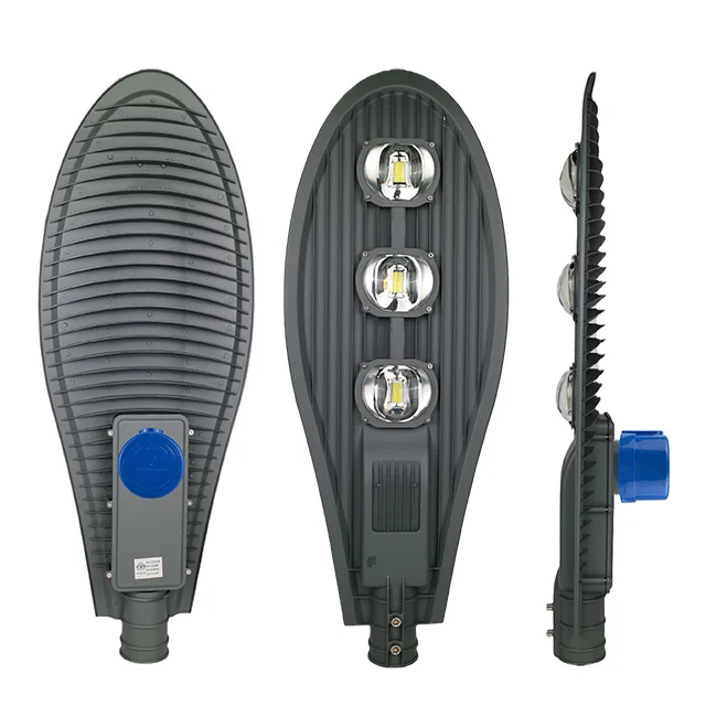 outdoor cob parking lot led street light with photocell