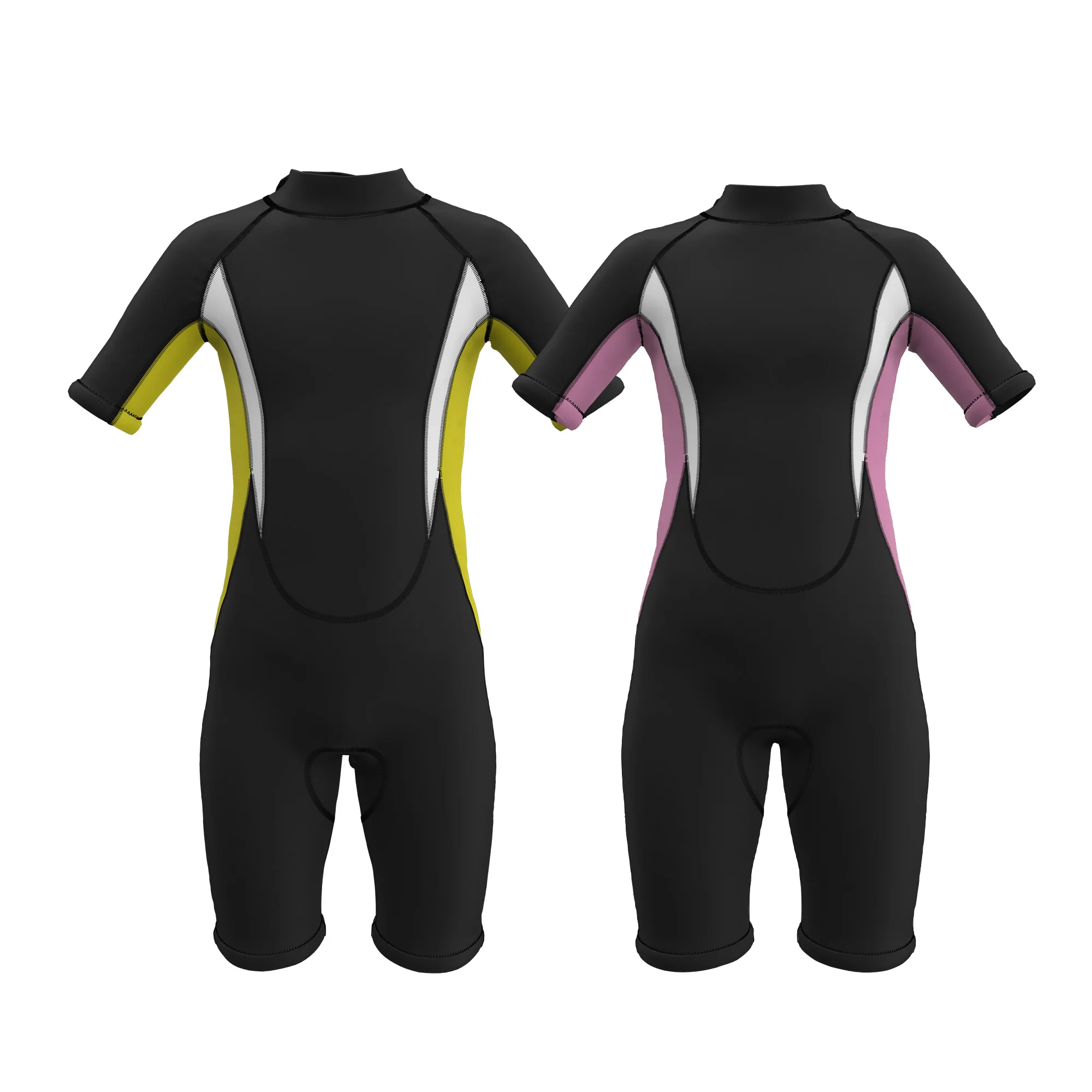 3mm Neoprene shorty sleeve Diving suit keep warm in cold water kids wetsuit for surfing swimming water sports