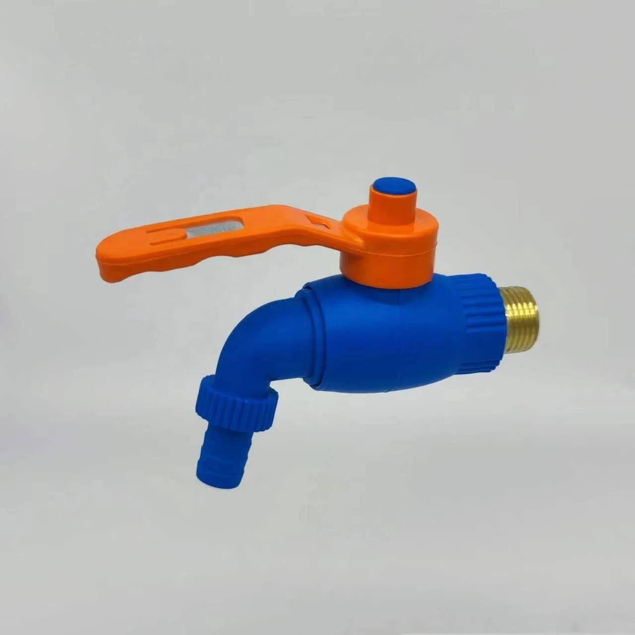 LJ-238 115g Factory Supply high quality plastic handle iron plastic turkey bibcock turkey tap turkey faucet