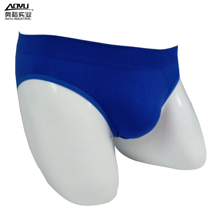 Wholesale Seamless Underwear Man Elastic Waist Band Close-Fitting Comfortable Cotton Underpants   Boxer Briefs For Men