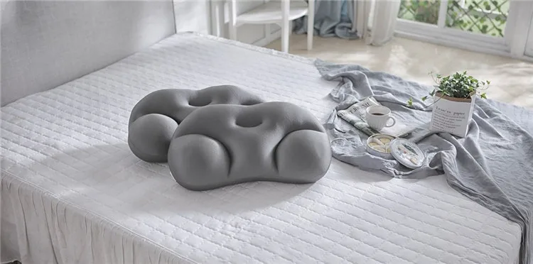 3D Pillow with Million Micro Airballs Sofa & Bed Positioner Ergonomic Pillows Softness and Coziness Free Sleeping