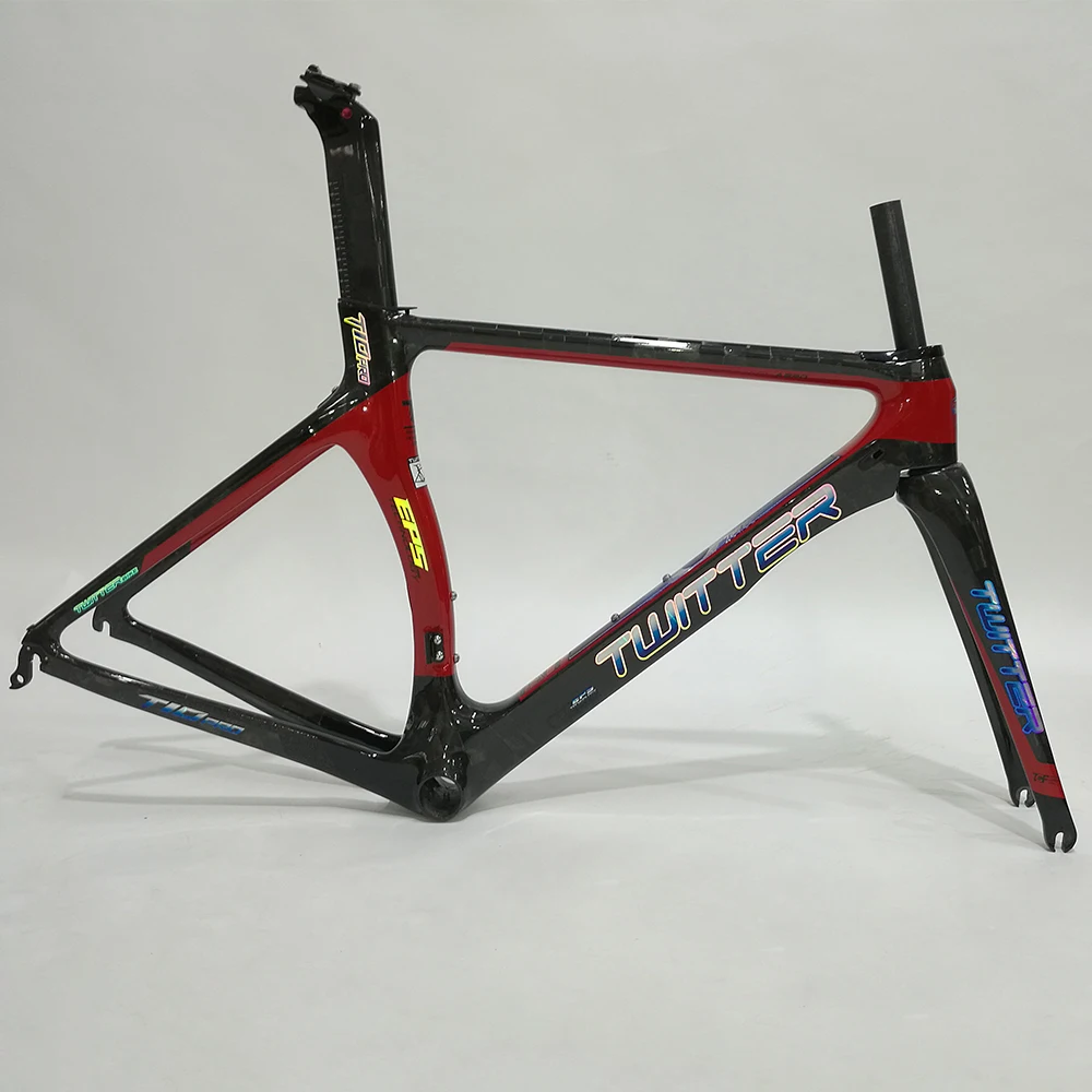 China Factory price  super light EPS Aero Toray carbon road racing bike frame