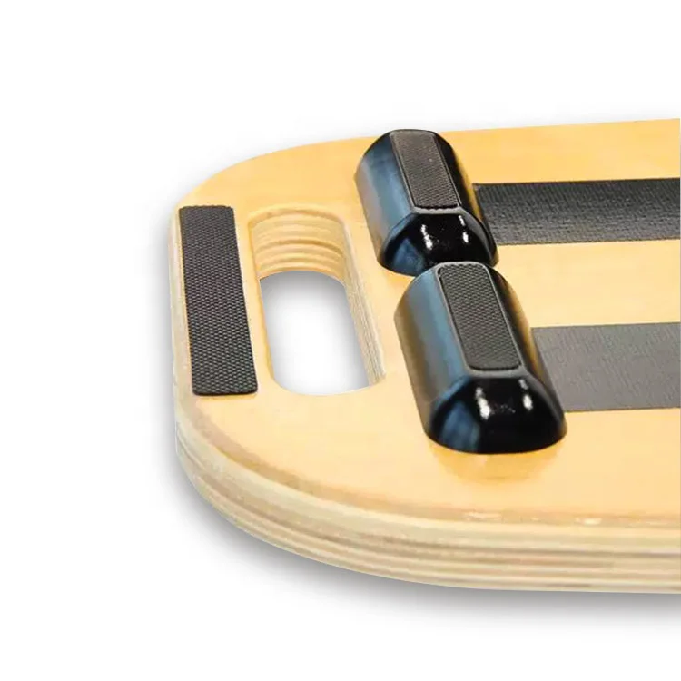 wooden balance board for Exercise Anti-Slip Surface balance board with Roller and Cushion balance board