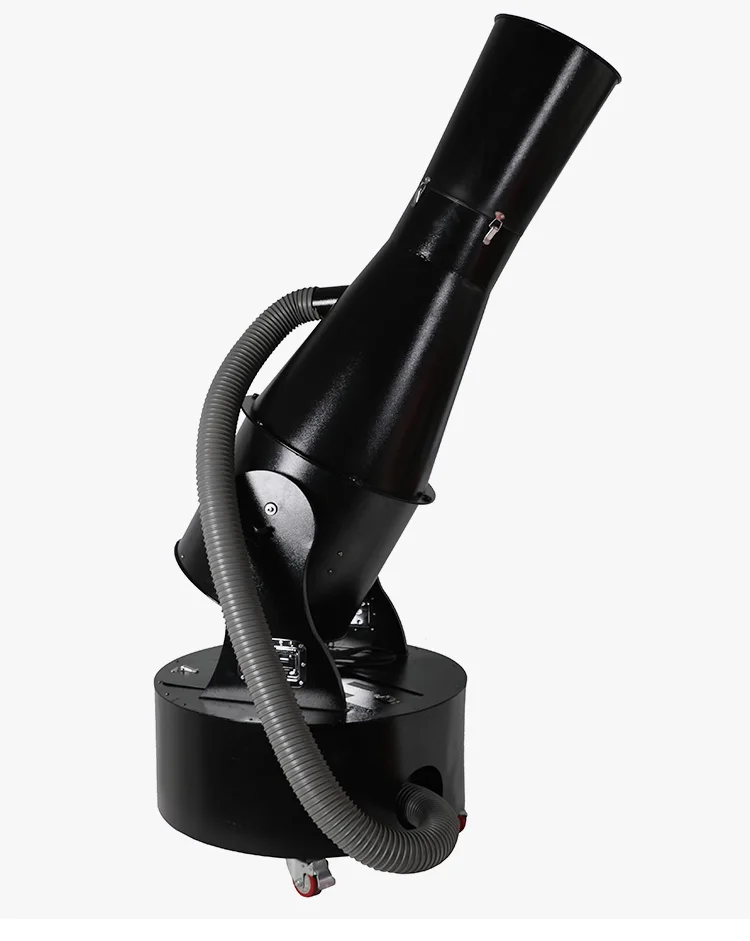 Manufacturer LED Confetti Blower Machine Stage Performance Special Event Cannon Machine DMX 512 Remote Control Spray Paper YS-09