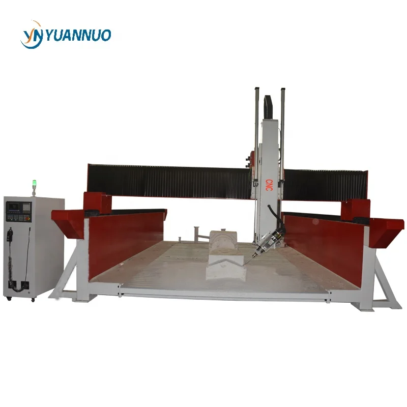 YN1325 YN1530 YN2040 most popular big high Z axis cnc router 4 axis hd48 4d with high quality and stable work