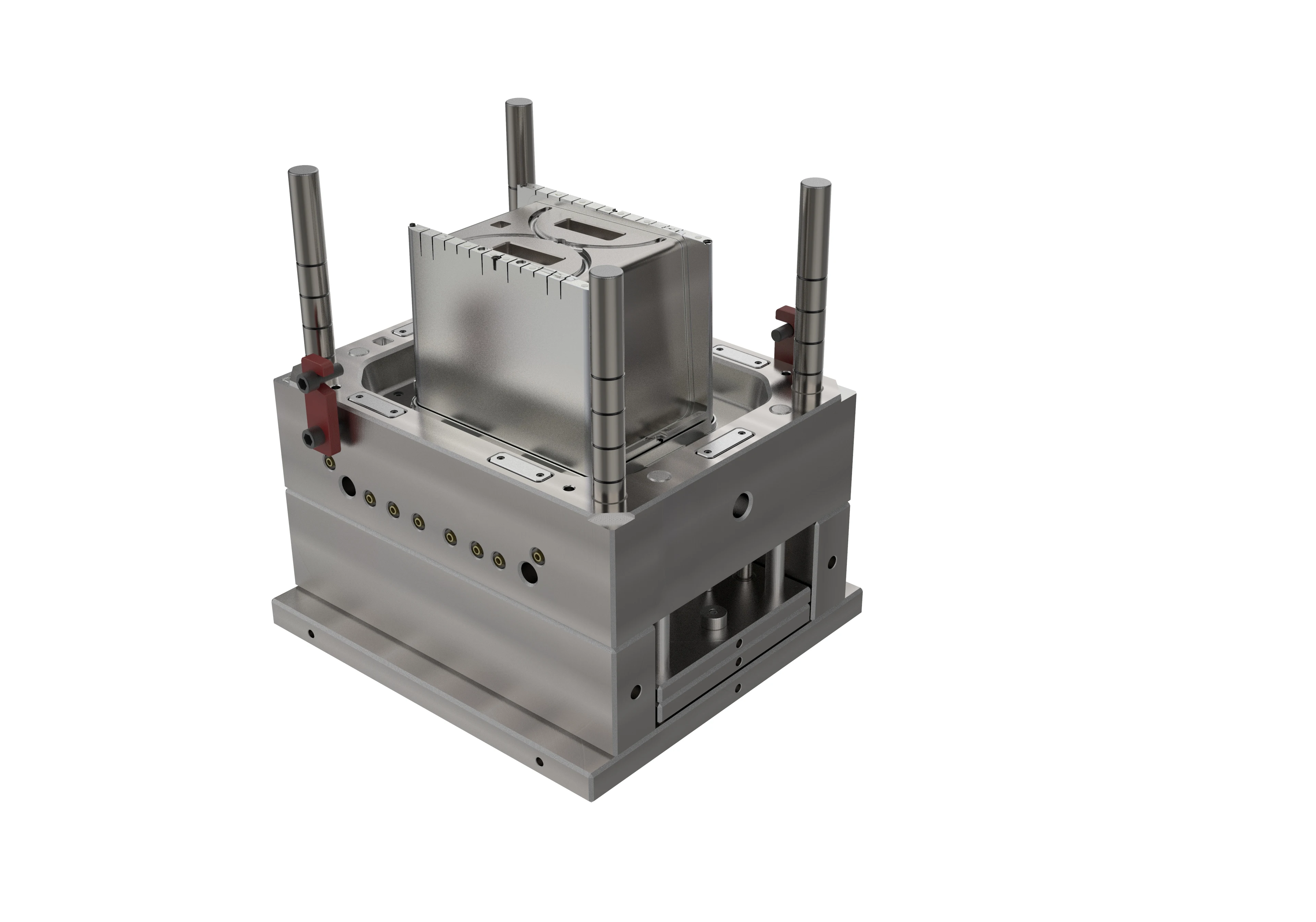 Square Medical Storage Box Mould Injection Mould Household  Washboard Laundry Board  Factory Ready Plastic Customized Polish