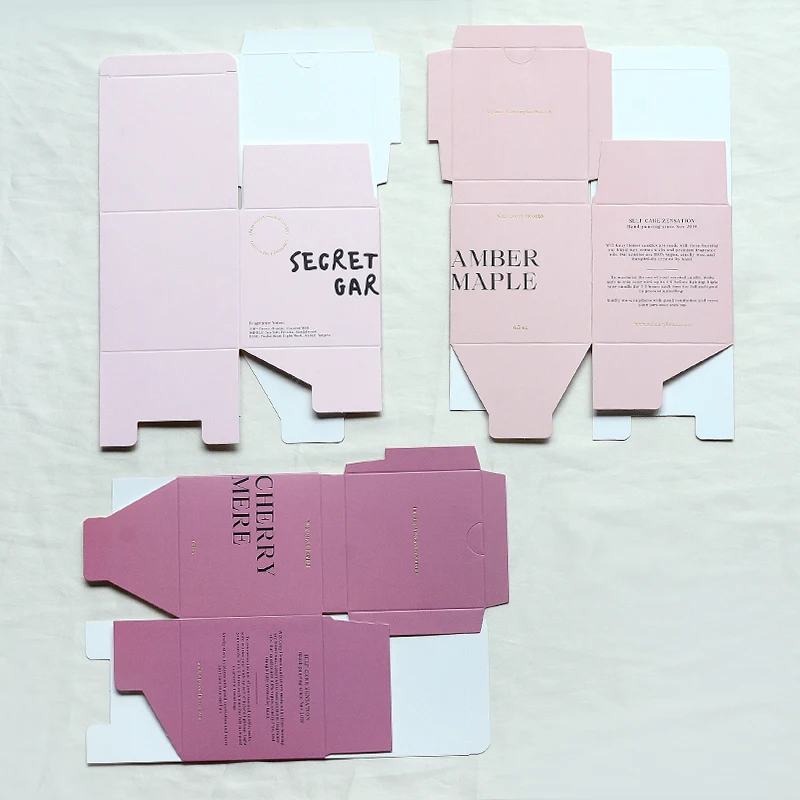 eco-friendly custom luxury candle set gift packaging box wholesale soy scented candle packaging paper boxes