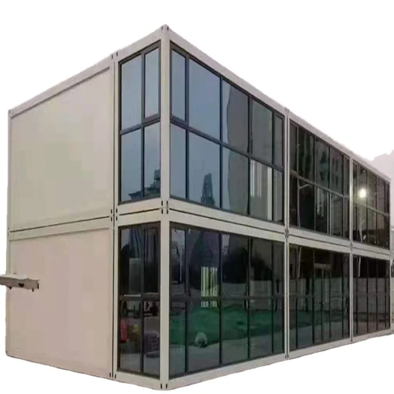 Luxury Fabricated Eps Sandwich Panel Steel Structure Living Prefabricated Granny Flatpack Container House Portable Homes