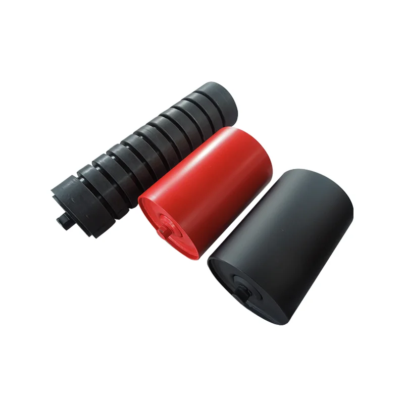 Rubber Roller Idler for Cement Plant Port Mining Industry