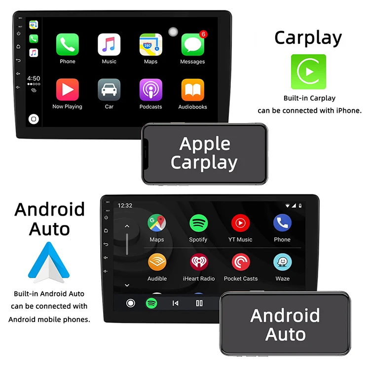 2 Din Touch Android Car Radio GPS Navigation DSP Carplay Stereo Multimedia Player Car Audio For Toyota FJ Land Cruiser 2007~2018