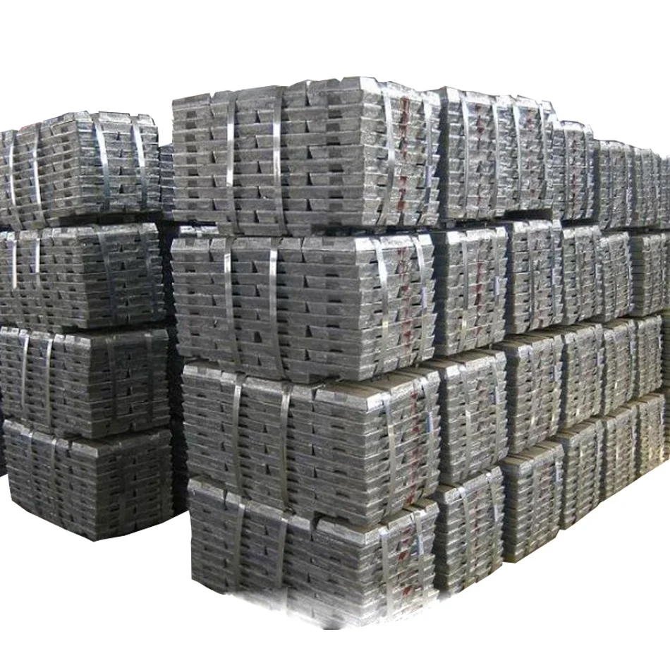 High grade silver white 99.99% Al aluminium Ingots