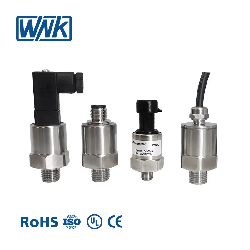 WNK 4-20ma 0.5-4.5V 0-6Mpa IOT Pressure Sensor For Water Air Gas
