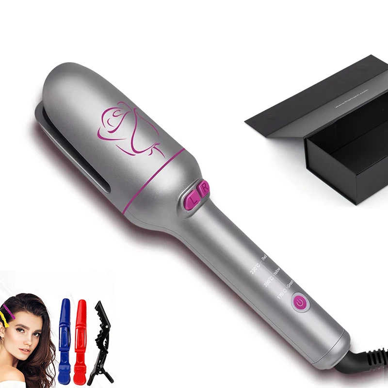 professional PTC 3-color LED lights indicator Innovative Diamond Ceramic Automatic Hair Curler