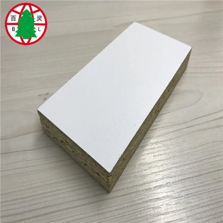 Chip Factory China 16mm chipboard E1 Grade Melamine Particle Board MFC Board 18mm