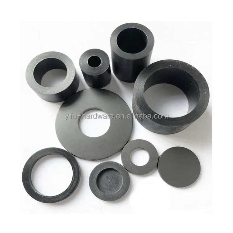 Pa66 Nylon Washer Din125 Standard M14 White Plastic Washer Black Flat Gasket Nylon Flat Washer Insulation Spacers