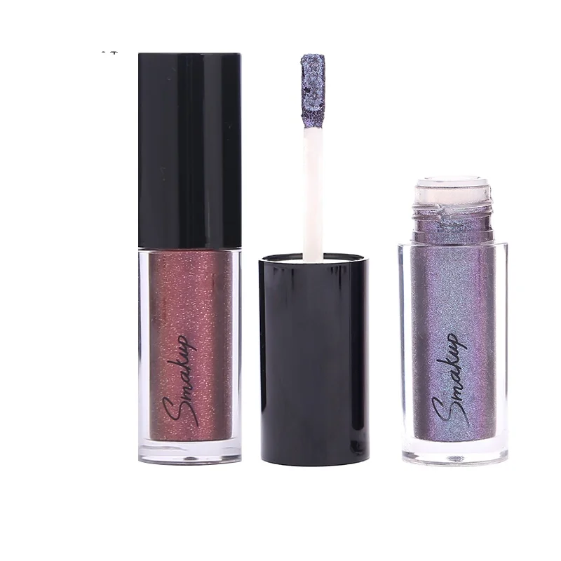 Colorful blue pink  green purple red gold rainbow eyeshadow shimmer pigment sequins