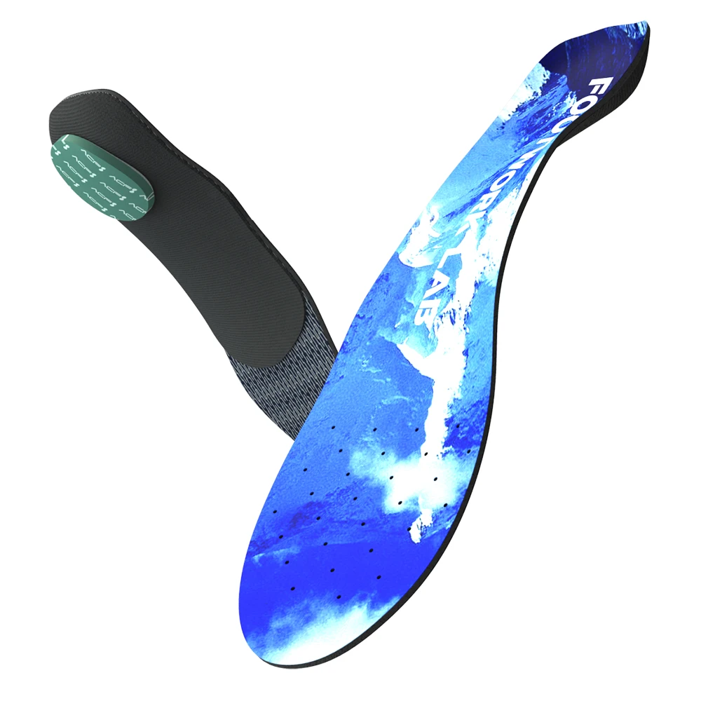 New Arrival Skiing Insoles Foot Arch Support Orthotic Shoe Insert Foot Templates