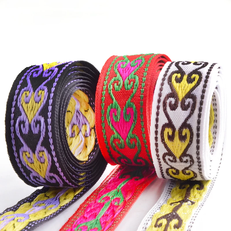 Customized Colorful Ribbon wholesale Webbing Satin Gift Silk Pure Color Package Brand Name Label Custom Made Woven Ribbons