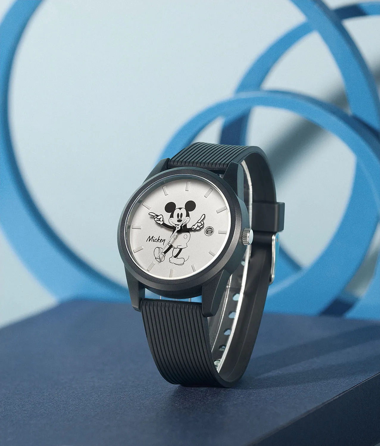 Ultra-thin Unisex Children Watch Silicone Sports Disney Mickey Mouse Analog Clock Relogio Quartz Watches Kids