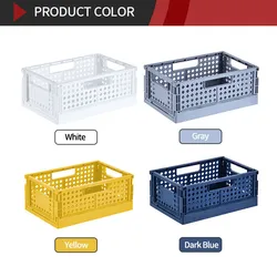 Best Quality Promotional Plastic Storage Basket Folding Picnic Vegetable Storage Basket