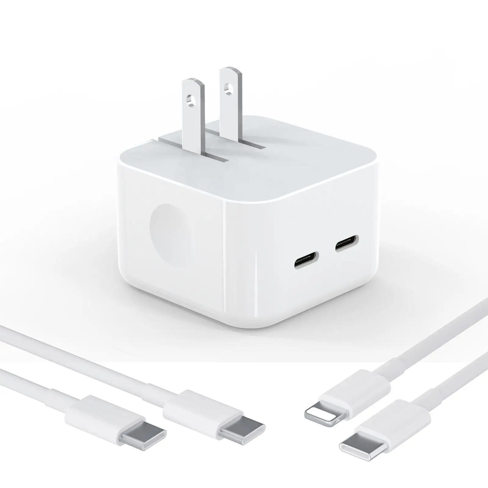 EU UK US Cargador 35W PD Charger De Celular Type C Charger Adapter 35w Cargadores Tipo C Cargador For Iphone 11 12 13 14 pro max