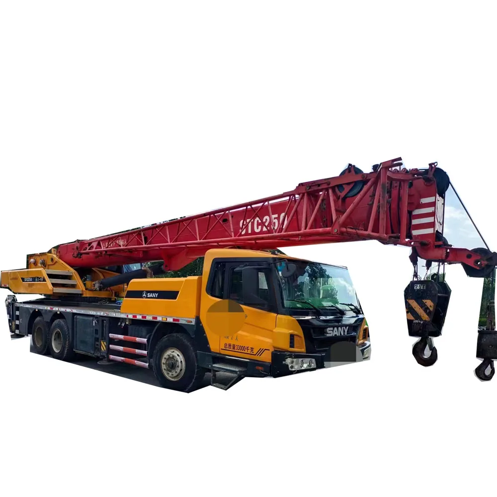 STC250 25 Ton Hydraulic Crane Telescopic Boom Truck Crane International Level Heavy Lift Mobile Truck Crane