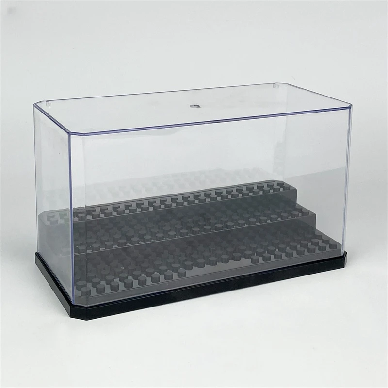 Plastic Display Case Frames For LEGO Custom Clear Acrylic Box Wholesale Minifigures Display Case Toy Figure Display