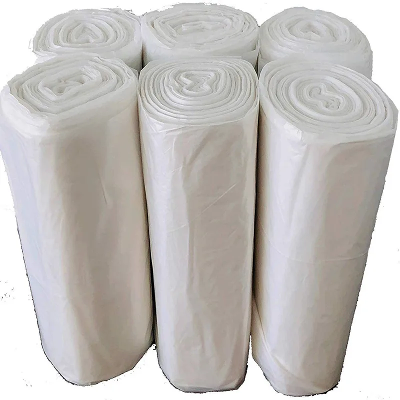 3 Gallon Trash Bags Heavy Duty , Black Garbage Bags 30 Gallon - 32 Gallon - 35 Gallon, Bulk Trash Bag Can Liners