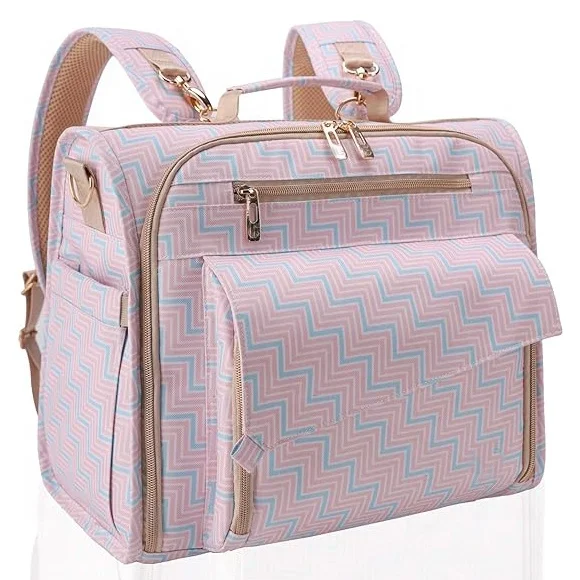 Diaper Bag Large Waterproof Large Backpack Mommy Bags Fashion Leather Diaper Bag