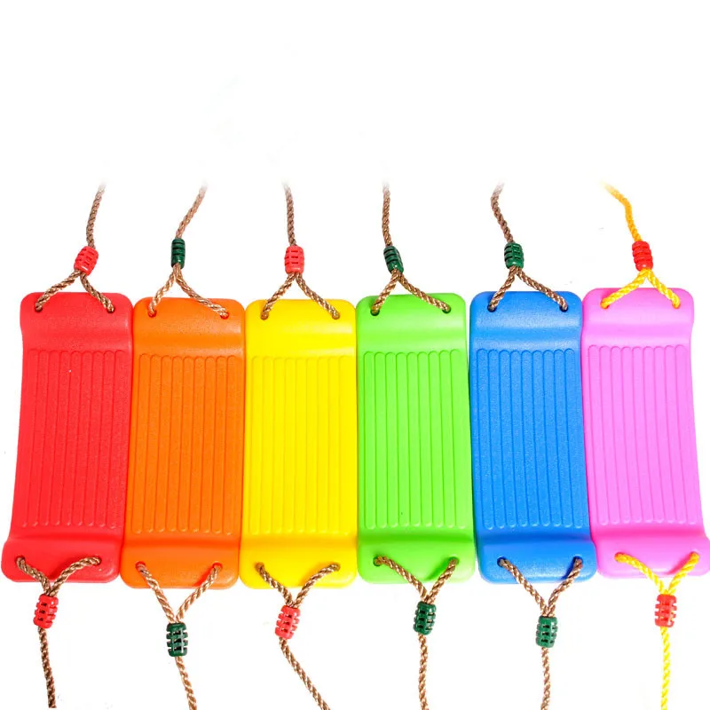 Red Plastic Swing Chair Outdoor Garden Swings Children Toys