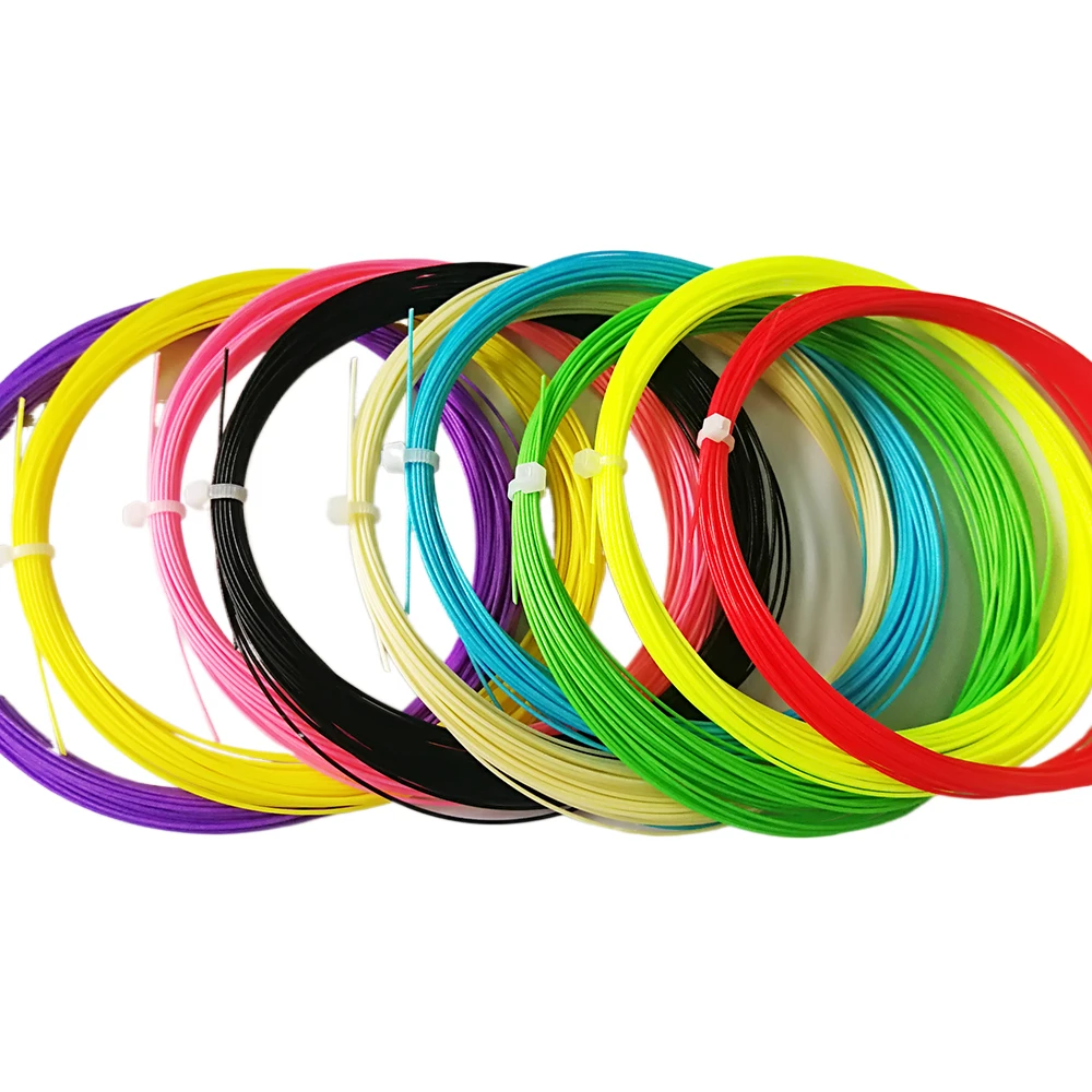 Factory wholesale badminton string brand best nylon string badminton for badminton racket 0.7mm