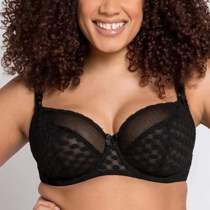 sexy bra 32-40GHIJKLMNO cup Thin bra with steel ring plus size womens bra underwear lace  custom full up