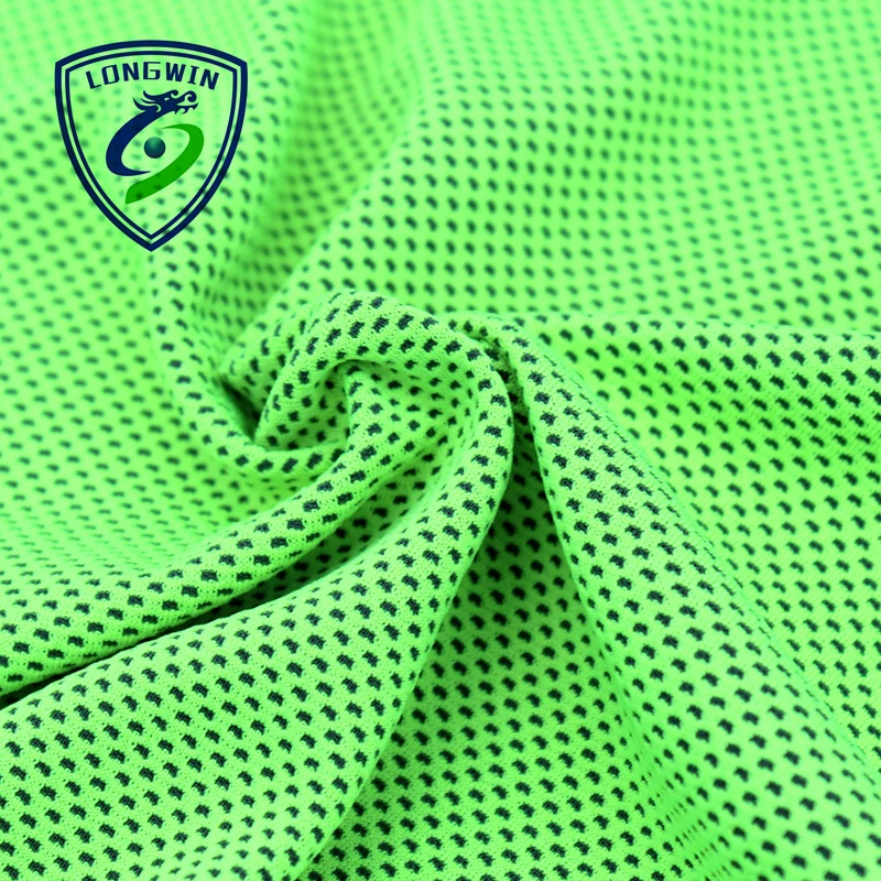 Цветное охлаждающее полотенце polyest, нейлоновая дышащая сетчатая сотовая трикотажная ткань
