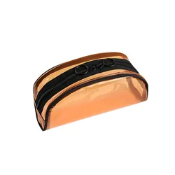 High quality Transparent Makeup Organizers Travel Bag Clear cosmetic bag pvc
